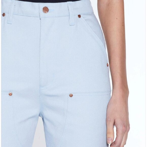 RENGGLI SLIM FIT WORK PANT - Blue Work Pants - Picture 2 of 6